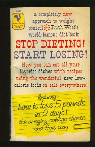 Stop dieting, start losing (A Bantam fifty) B0007ELY2W Book Cover