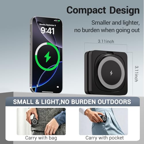 Image of 3 in 1 MagSafe Wireless Charging Station for iPhone AirPods Apple Watch