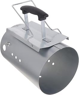 DOITOOL Point Carbon Barrel Churrasqueira ao ar livre Churrasqueira portátil para churrasqueira a chaminé de aço inoxidável Ferramenta de churrasqueira Barril de ignição para churrasco Churrasco Queimador de iniciador de fogo