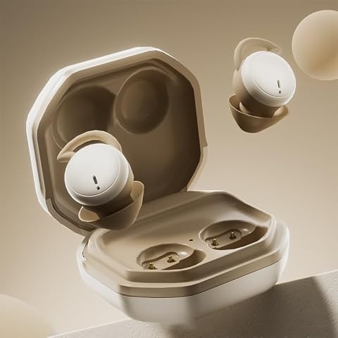 Sleep Headphones Invisible Wireless Bluetooth Sleep Earbuds for Side Sleepers Comfortable Noise Blocking Wireless Headphones for Sleeping Mini