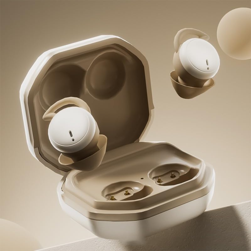 Sleep Headphones Invisible Wireless Bluetooth Sleep Earbuds for Side Sleepers Comfortable Noise Blocking Wireless Headphones for Sleeping Mini
