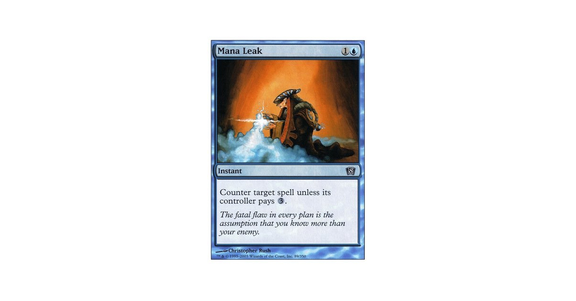 mtg マナ漏出 Mana Leak foil サインド Mana Leak | Stronghold