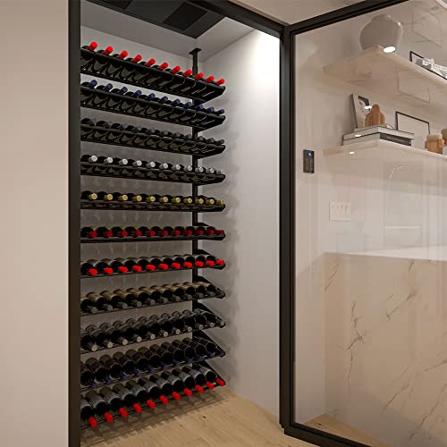 Soporte modular para vinos, capacidad 121 botellas, negro miniatura 5