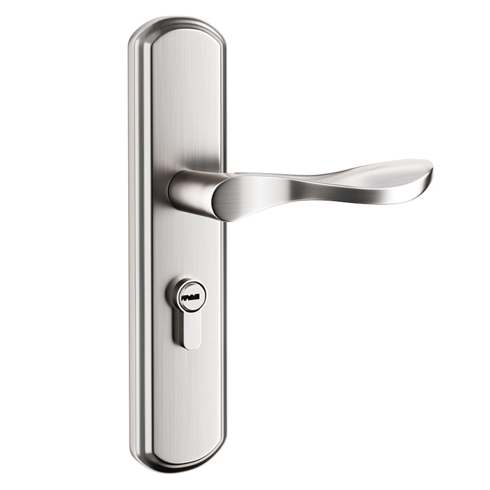 Serrure de porte de chambre en bois avec poignée réglable et corps de verrouillage 145/65