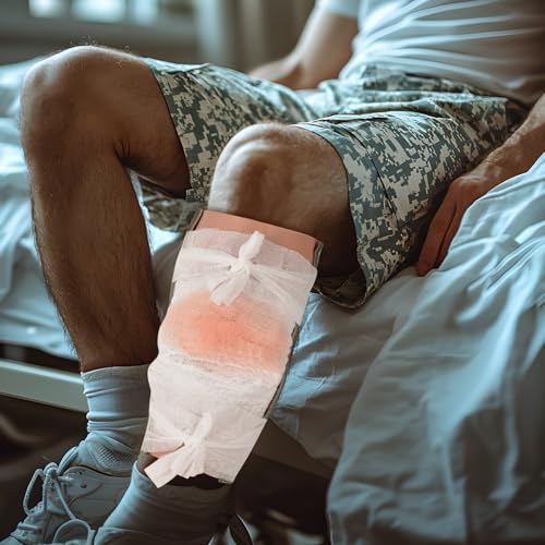 Image of Wound Packing Trainer, Open Fracture Wound Trainer Sleeve | Wound Dressing Training Model, Stop the Bleeding Training Kit for Meidcal Education