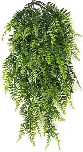 PASYOU Artificial Boston Ivy Plant, Fake Hanging Vines Plastic Pl...