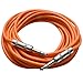 Seismic Audio - SATRX-25Orange - 25 Foot Orange 1/4" TRS Patch Cable - Balanced Cord - Effects