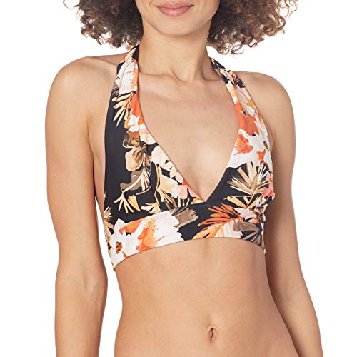 Haut de Bikini Crop Seafolly Col en V Maillot de Bain Deux Pièces Floral
