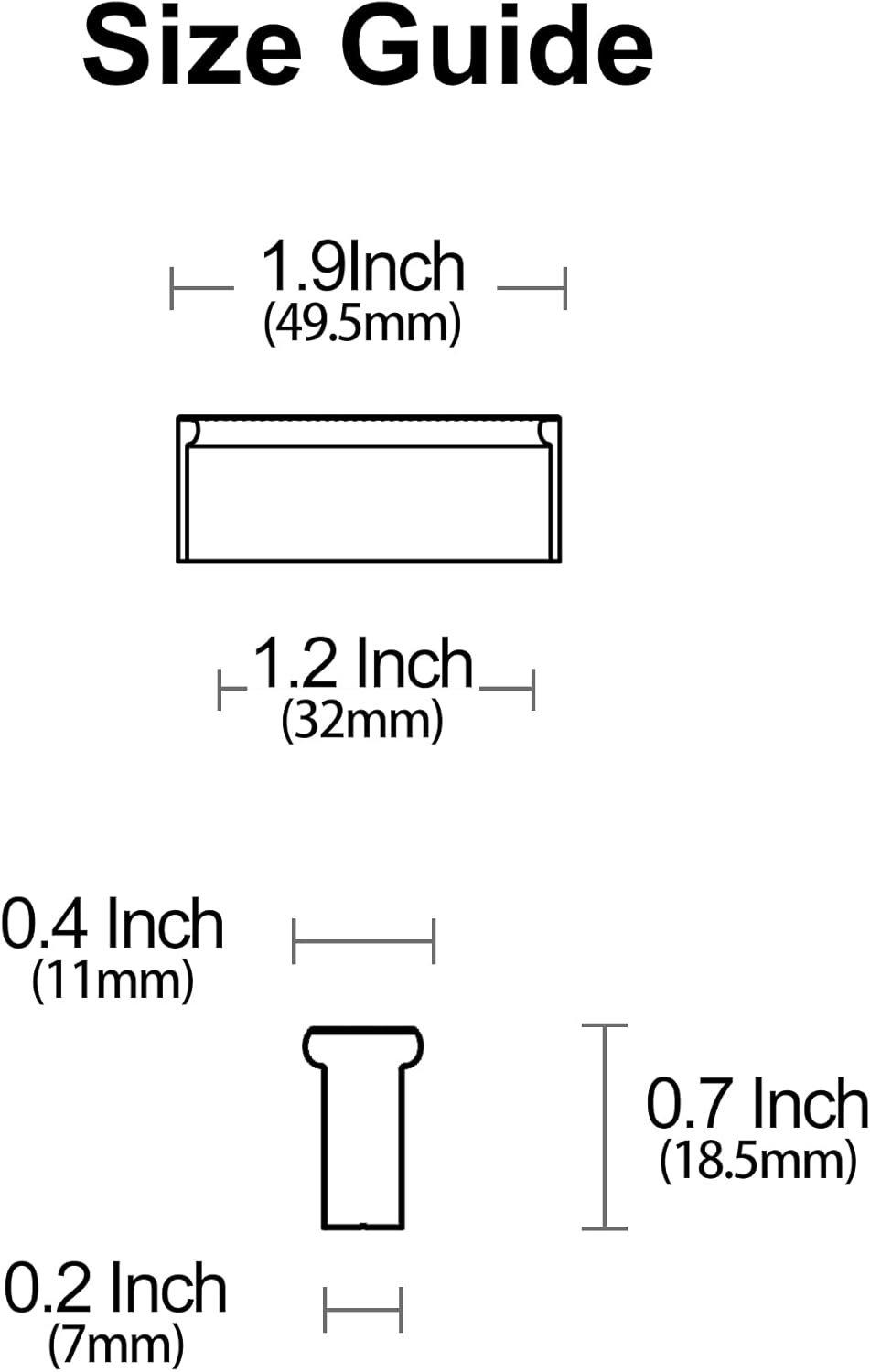 Alzassbg 10 Pack Champagne Bronze Cabinet Knobs, 1-1/4"(32mm) Hole Center Knurled Cabinet Hardware Rectangle Knobs for Cupboard and Drawers AL6107TGP