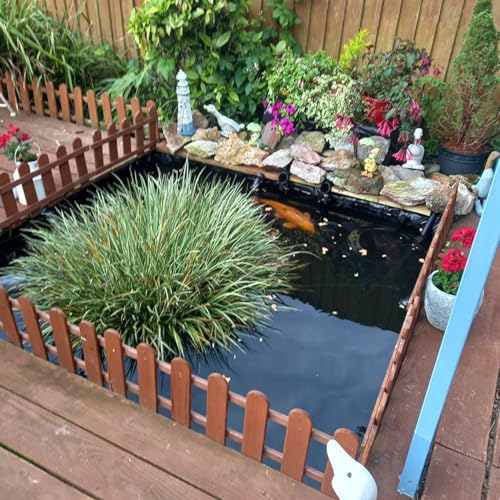 Bâche de bassin en PEHD 4x9m robuste pour aménagement de jardin - 4