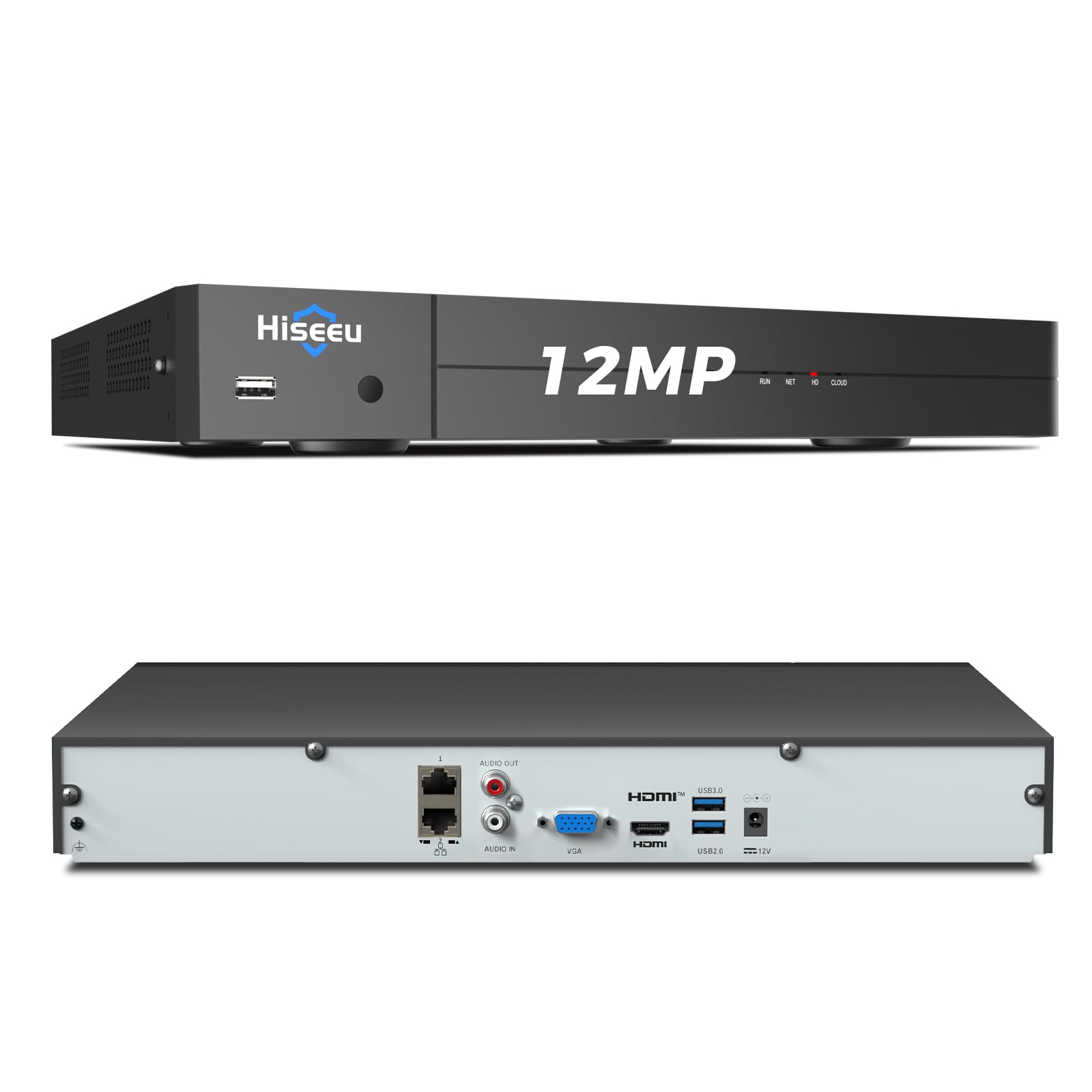 Amazon.com : Hiseeu 12MP 32CH PoE NVR Network Video Recorder for
