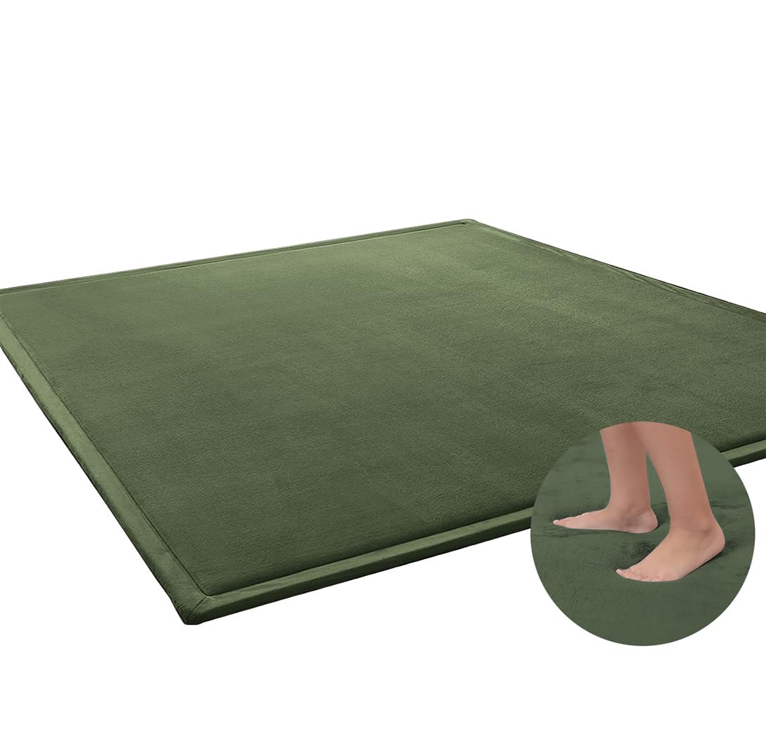 Tapis de jeu moelleux pour salon et chambre enfant afin de ramper sainement