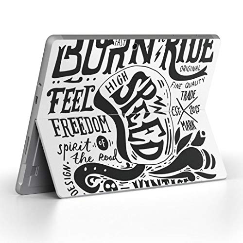 Surface Go 3 / Surface Go 2 Surface Go 全世代対応 専用スキンシール サーフェス go igsticker シール スキン 保護 フィルム ステッカー アクセサリー 011218 英語 ヘルメット ビンテージ