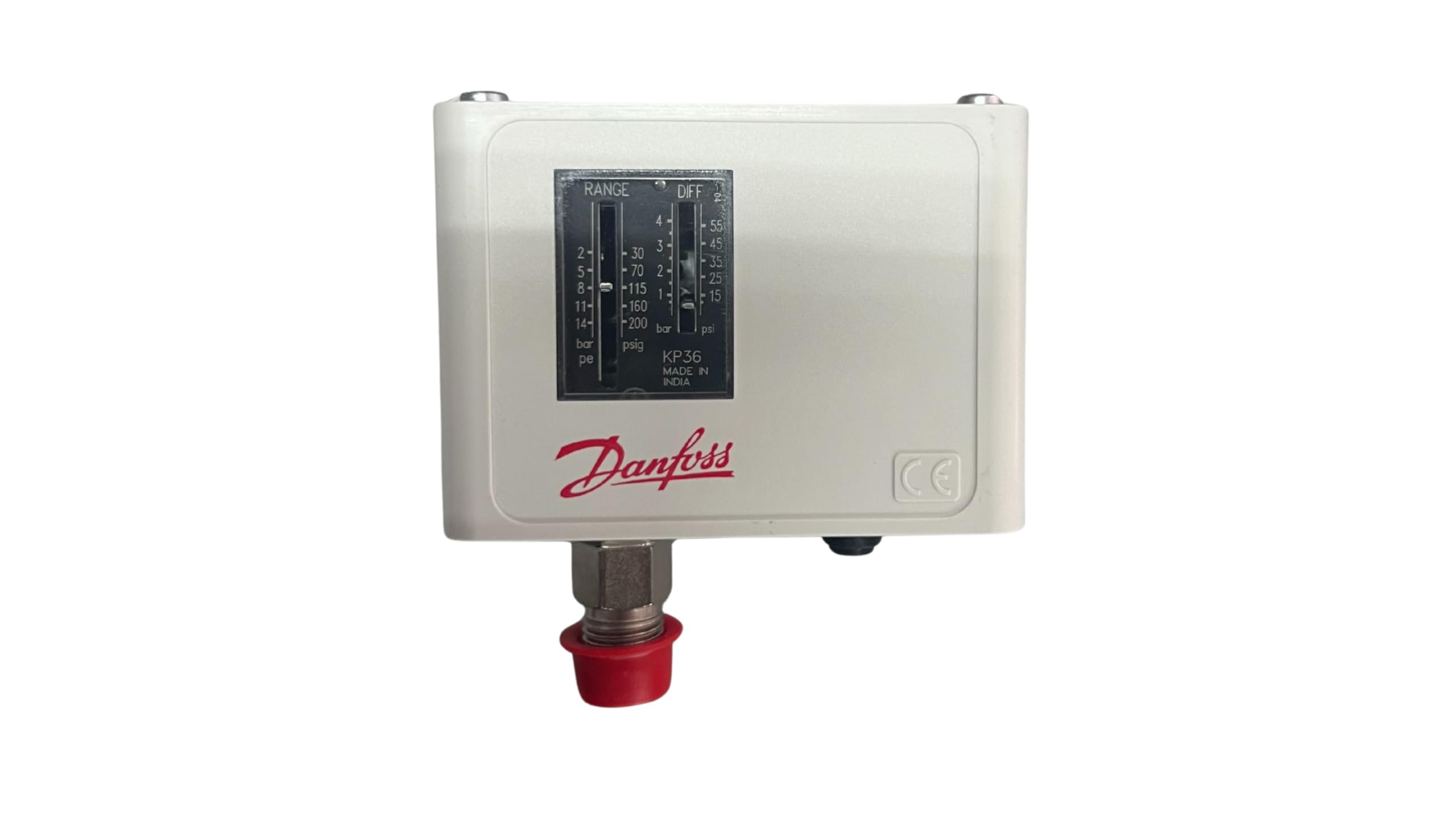 KISAN KP - 35 | 4 to 20 Bar Pressure For Water Pump | 1 Way Pressure Switch - | 8 Cm X 5 Cm X 9 Cm | White-image-5