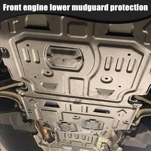 Image of Lower Front Splash Shield for Ford F-150 2018-2022, FL3Z-5D032-D Engine Guard Compatible With 2.7L 3.3L 3.5L (Not for XLT 2019 2020, Not for 3.5L 2019)