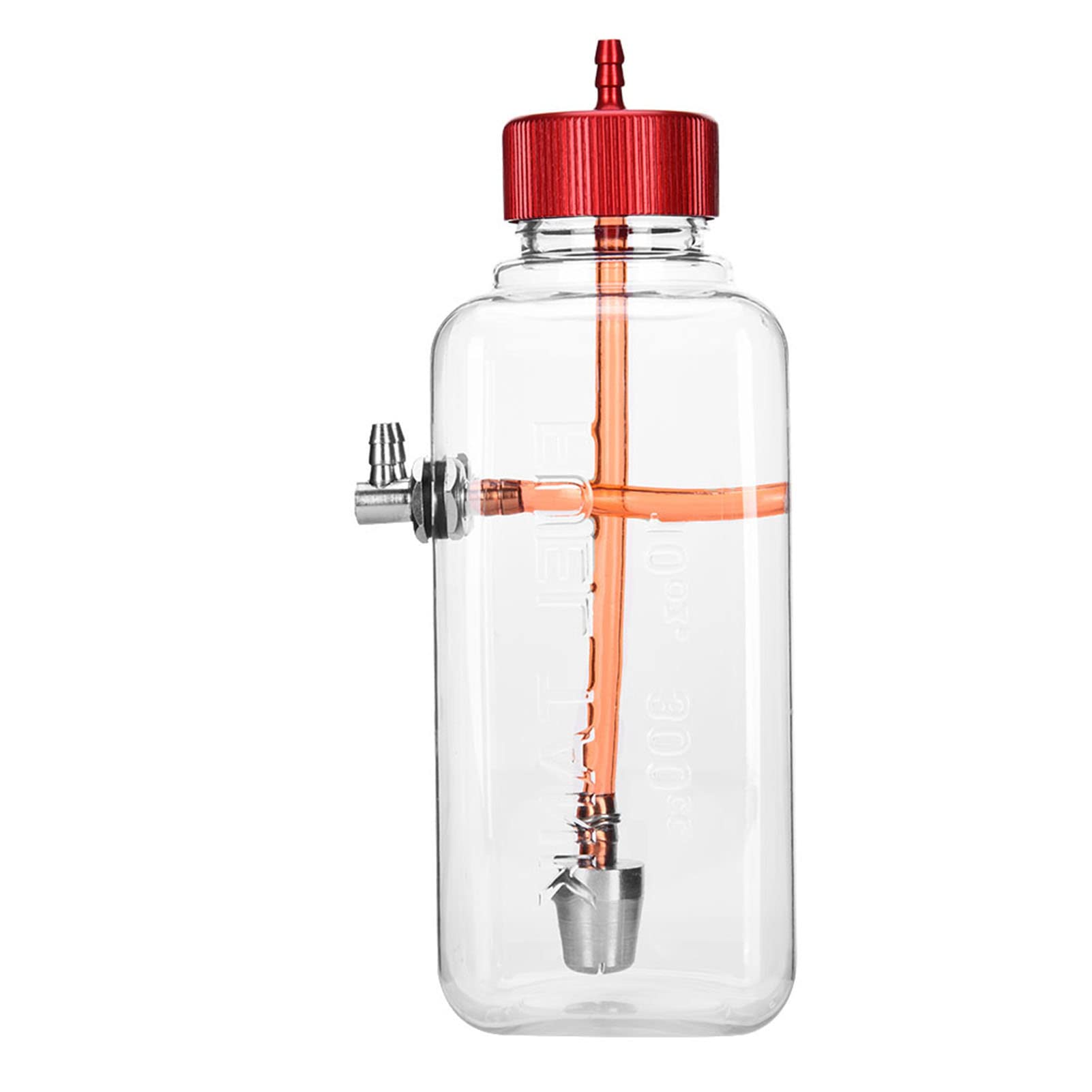 Modèle de Télécommande Sonew Réservoir de Carburant en Plastique Transparent Supplémentaire 300 Ml pour Avion RC 15-26CC (300 ml (pour avions 15-26cc))