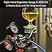 Kegconnection, LLC - Kegconnection Regulator Gauge 0-2000 PSI - Right Hand Thread - Kegerator, Homebrew, Draft Beer Keg