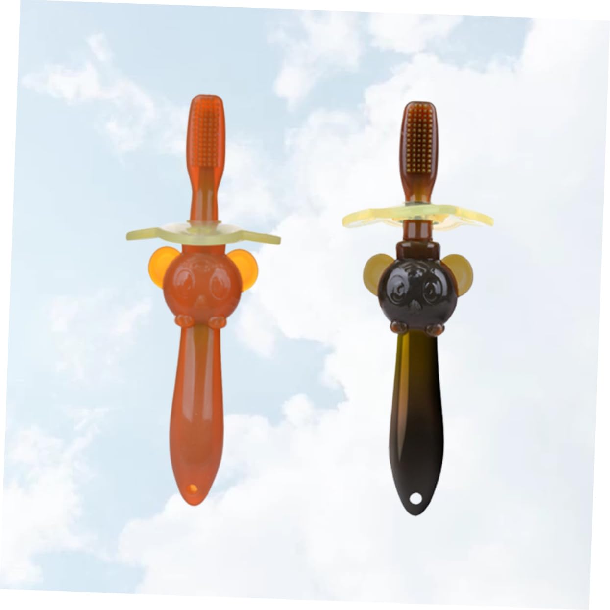 Healeved 3 Set Di Spazzolini Da in Per Bambini E Bambine Setole Morbide Spazzola Per L'addestramento Orale Delicata 2 Pezzi * 3