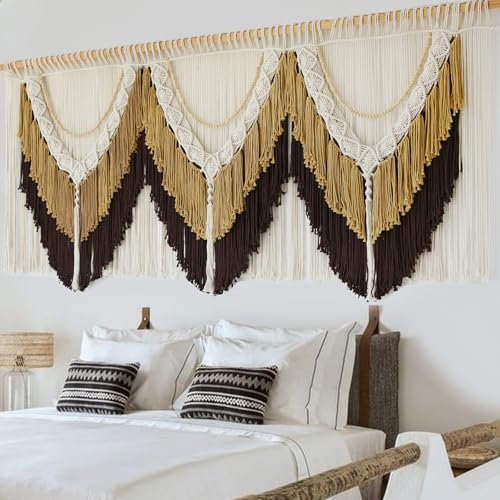 IOWER Macrame Wall Hanging Boho Art