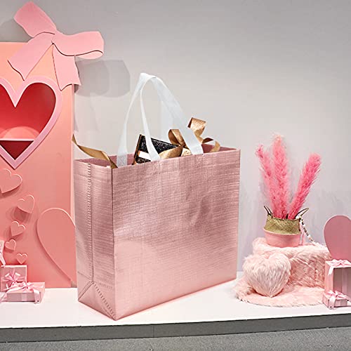 LOOKSGO 12 Pcs Present Gift Bags Reusable Gift Bag for Party Wedding