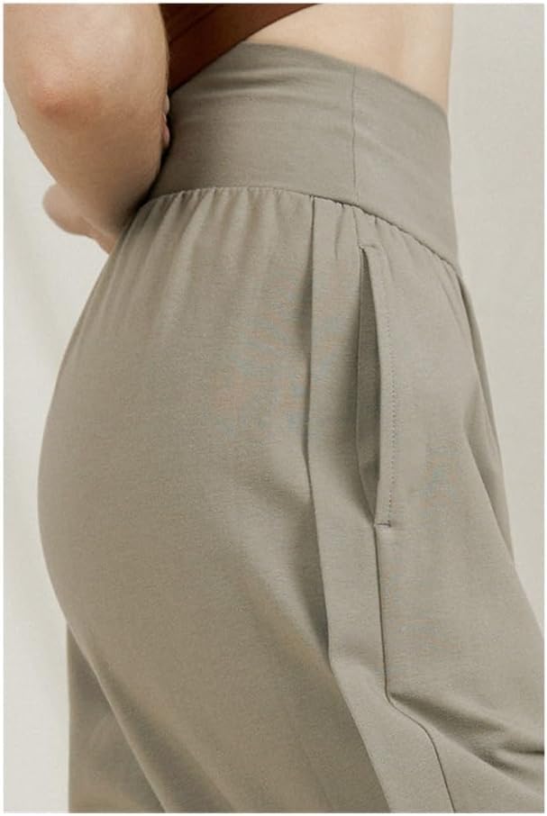 Spodnie do jogi z wysokim stanem Spodnie – lekkie, sportowe, codzienne & wysoki stan(Green,S)