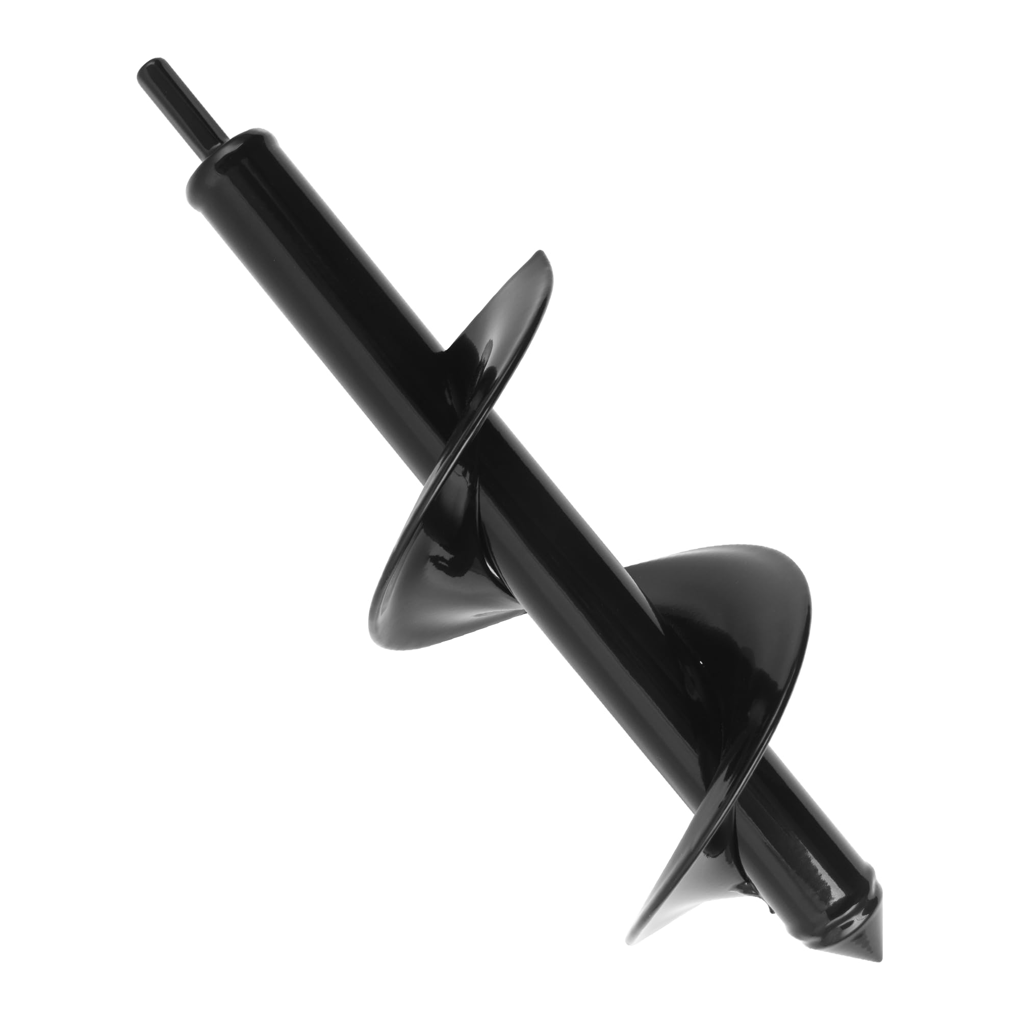 KENDO Auger Drill Bit for Planting Set of 1, Garden Ground Earth Spiral Drill Bits and Bulb Planter Tool for 3/8" Hex Drive Drill, for Post Hole