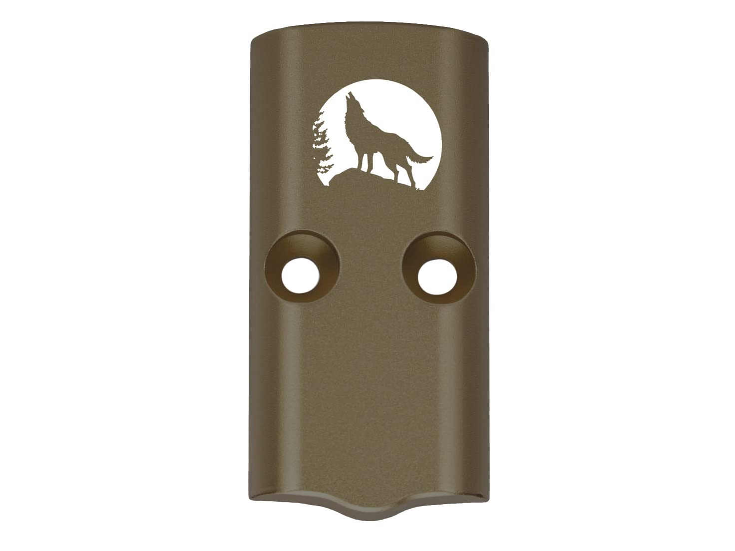 NDZ Performance Optic RMSc Slide Cover Plate for Springfield Hellcat & Hellcat Pro 9MM Laser Engraved Anodized Aluminum in Black, Hellcat Accessories - Choose Design
