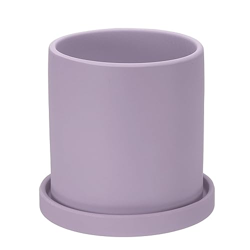 PATIKIL 5 Inch Ceramic Plant Pots, Modern Flower Planters with