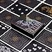 ACELION Waterproof Playing Cards, Plastic Playing Cards, Deck of Cards, Gift Poker Cards (Black Dragon)