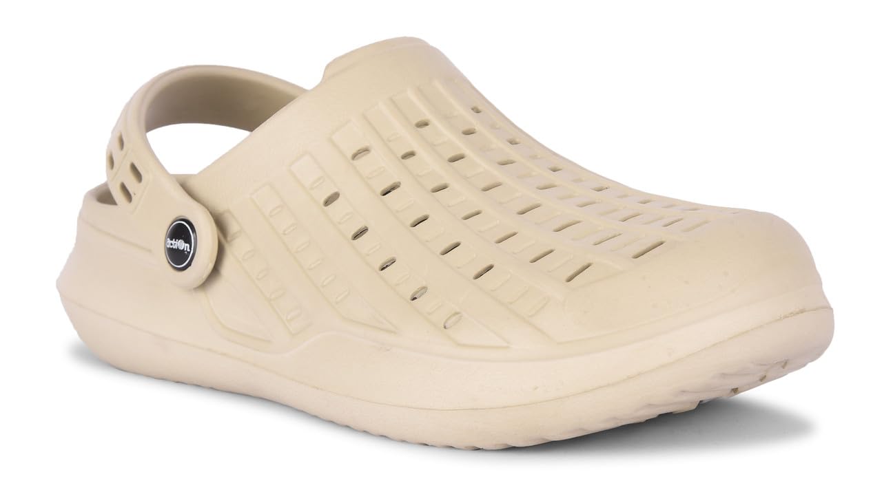 action Men's Classic Casual Sports Clogs/Sandals with Adjustable Back Strap for Adult | Comfortable & Lightweight| Stylish & Anti-Skid| Waterproof & Everyday Use Mules for Gents/Boys APFT-14-picture-45