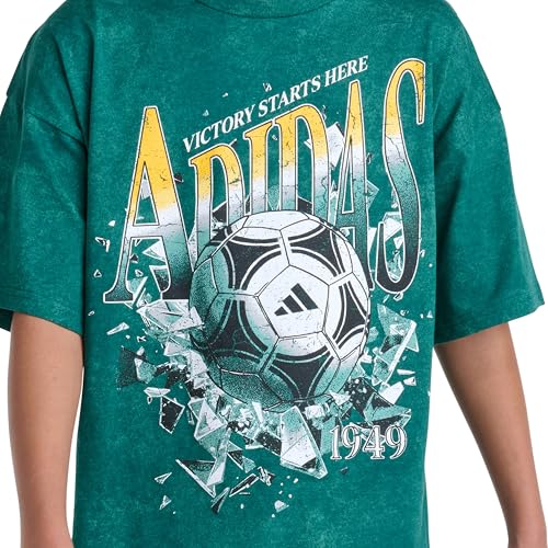 Image of adidas Boys Sports Theme Short Sleeve Tee