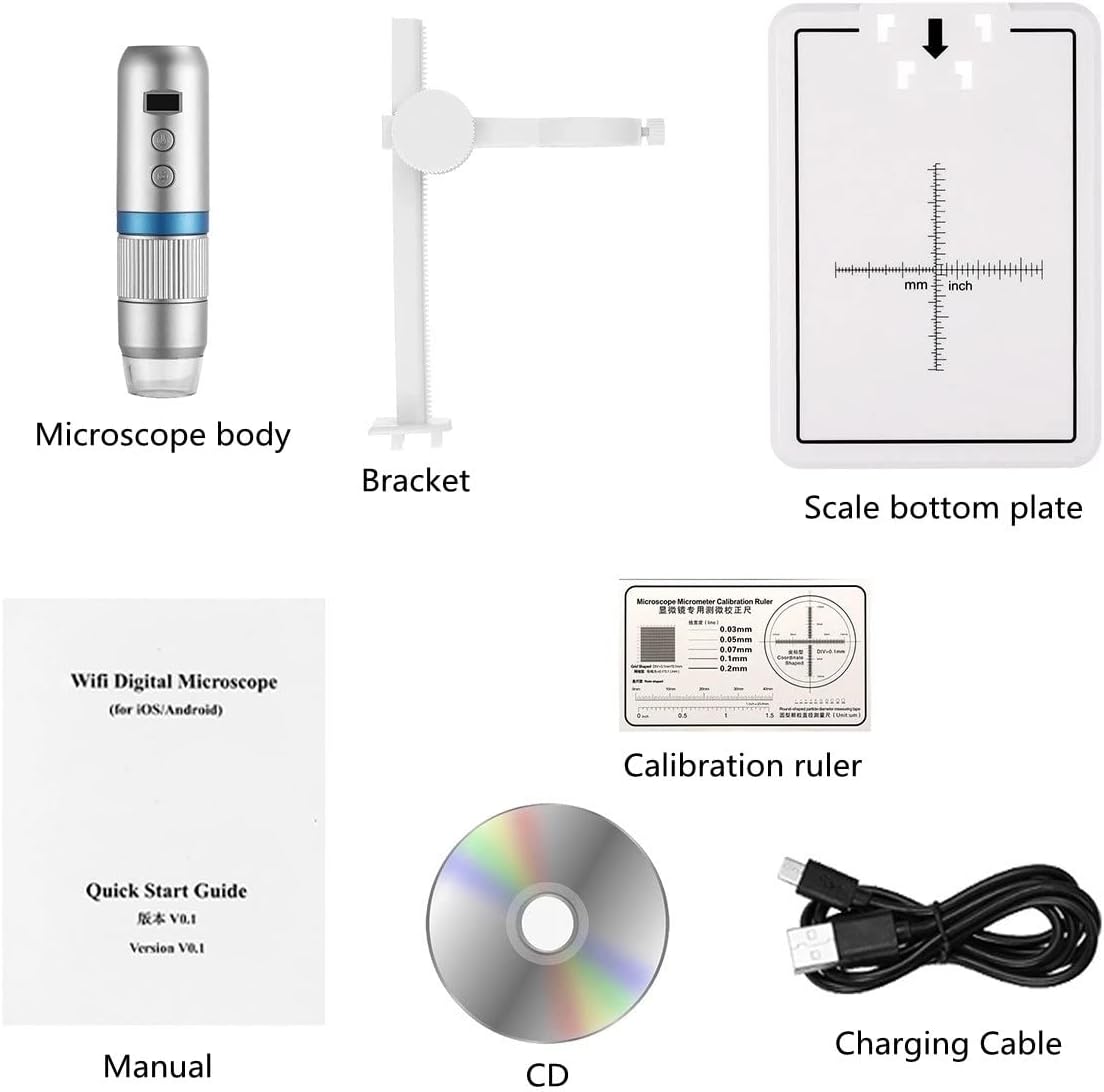 1000X Digital Microscope Connection Portable Electron LED Magnifying Glass Welding Mobile Phone Repair