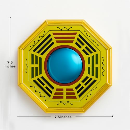 Image of Feng Shui Pakua Mirror | Wall & Door Decor for Positive Energy, Protection & Vastu Correction | Bagua Mirror to Remove Negative Energy (7.5Inch)