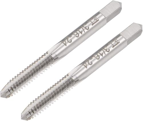 uxcell Imperial - Grifo para máquina (paso de rosca BSW, 3-4 flautas rectas, acero H2 de alta velocidad) disponible en Yaxa Colombia