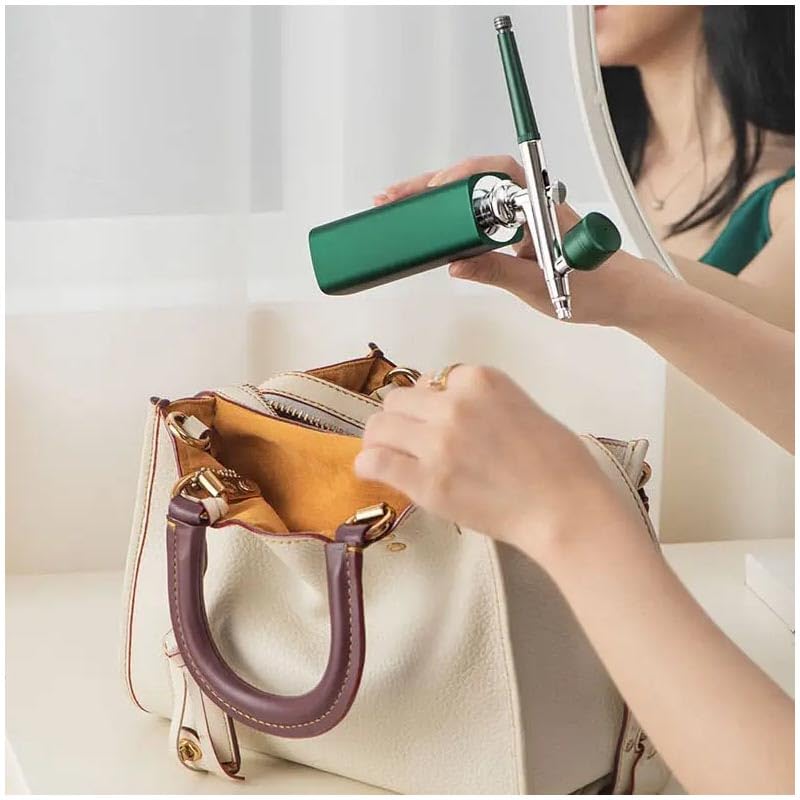 DY TOOLS® 30 PSI Airbrush Kit, Portable Mini Air Brush Spray Gun with Compressor Kit Makeup Tool Air Brush Painting Kits for Cake Decorating Makeup Art Nail Model Painting Tattoo Manicure 2