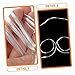 HAPINARY 3-pack Nail Fiber Extensions Fiberglass False Nails for Salon Diy Extend Art Tools