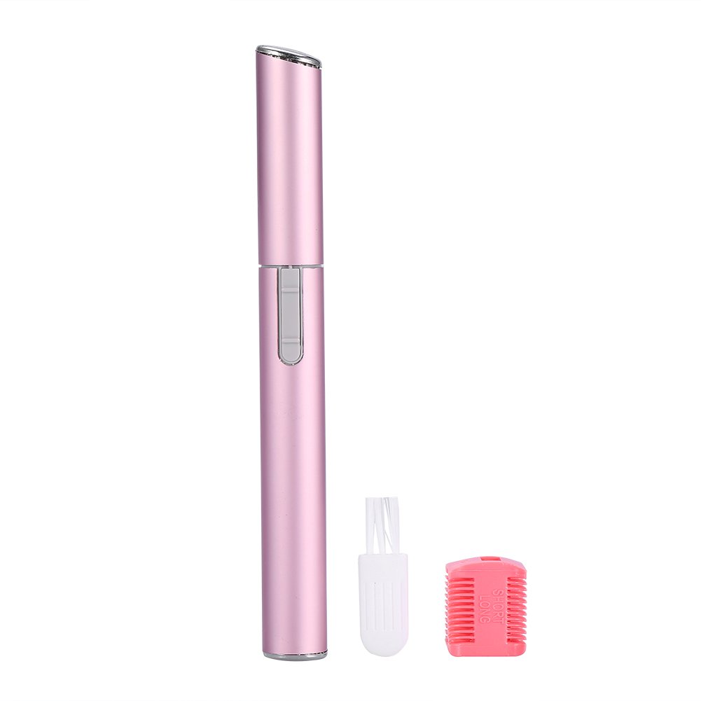Yosooo Facial Hair Trimmer for Women, Portable Electric Face Eyebrow Hair Body Blade Razor Shaver Remover Trimmer (Pink)