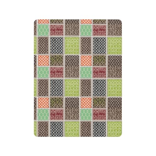 Drap de berceau en coton doux multicolore extensible pour lit bébé - 3