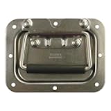 GRAINGER APPROVED Load Rated Folding Pull Handle, Natural