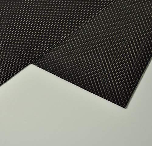 Fibre de carbone 3K mate rigide 4,5mm pour châssis robotique 350x400