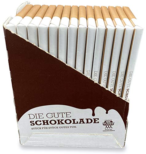Die Gute Schokolade 14 Tafeln Schokoladentafel Fairtrade Großpackung ( 14 x 100g ) – Bild 7