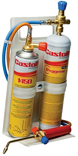  Castolin - KIT CANNELLO CASTOLIN FLEX 2000 con regolatore ossigeno e gas - CASLR756156