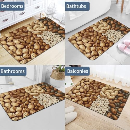 Tapis de bain Diatomées à séchage rapide avec dos caoutchouc