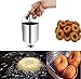 Stainless Steel MEDUVADA Maker for Perfectly Shaped & Crispy Medu Vada, Donut Maker Dispenser Medu Wada Mould South Indian Utensils