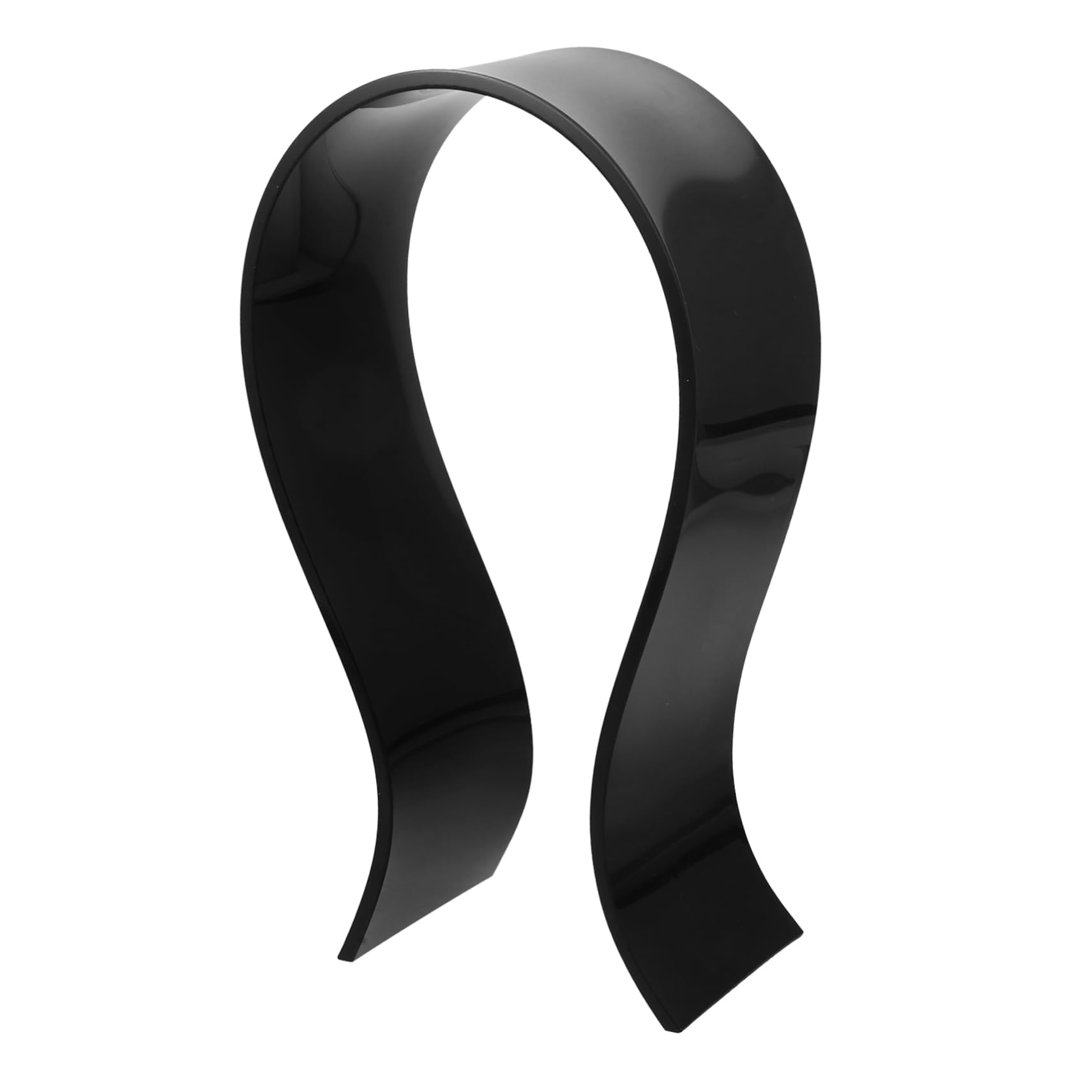 SHINEOFI 5piezas Soporte Para Auriculares Acrílico Organizador De Escritorio Para Almacenamiento De Headsets Soporte De Exhibición Para Gaming y Oficina