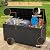 ATMELT Outdoor Storage Box,160 Gallon Resin Deck Box,Waterproof & UV Resistant Lockable Package Delivery Bin,Toy Cabinet for Indoor & Outdoor