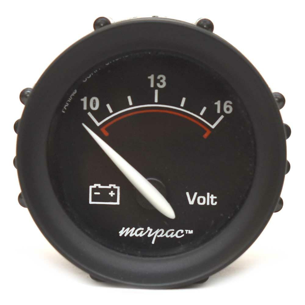 Faria Boat 10-16 Voltage Gauge VP7158A | 2 1/8 Inch