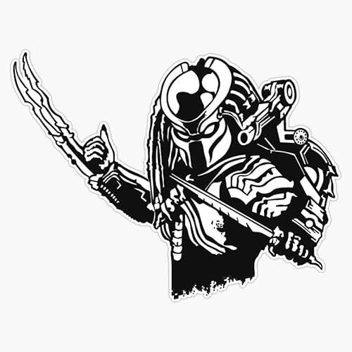 Pegatina de vinilo para parachoques de Predator 5" Pegatina de vinilo para parachoques de Predator 5"