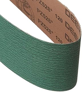 Red Label Abrasives 4 X 36 Inch Metal Grinding Zirconia Sanding Belts 40, 80, 120 Grits, 3 Pack Assortment