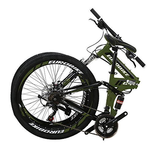 EUROBIKE Adult Folding Mountain Bike HY G4/G6 Foldable